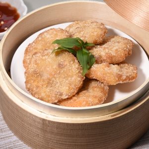 金錢蝦餅